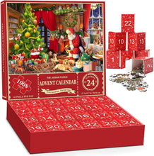Load image into Gallery viewer, 24-Box Christmas Advent Puzzle
