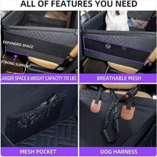Load image into Gallery viewer, Waterproof &amp; Dirt-Resistant Dog Bed for Car Travel
