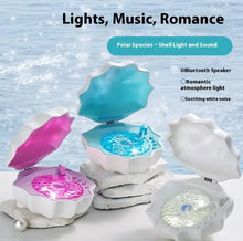 Load image into Gallery viewer, Shell Music Box with Projection Light

